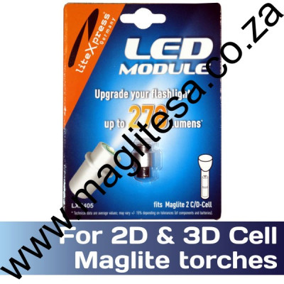 195 Lm LiteXpress 2 Cell LED Upgrade 195 Lm LiteXpress 2 Cell LED Upgrade