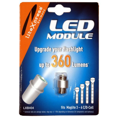220 Lumen 3-6 Cell LED Upgrade 220 Lumen 3-6 Cell LED Upgrade